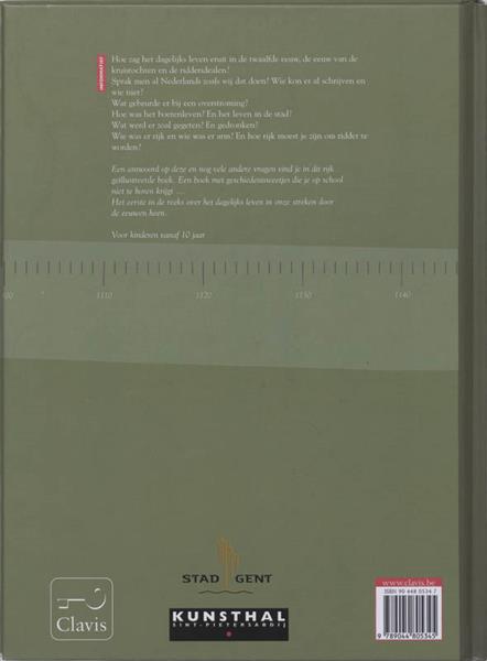 Grote foto het dagelijks leven bij ons in de twaalfde eeuw het dagelijks leven bij ons boeken overige boeken