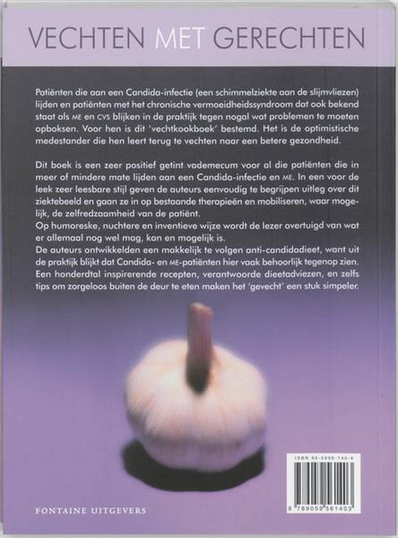Grote foto vechten met gerechten tegen candida en me vechten met gerechten boeken wetenschap