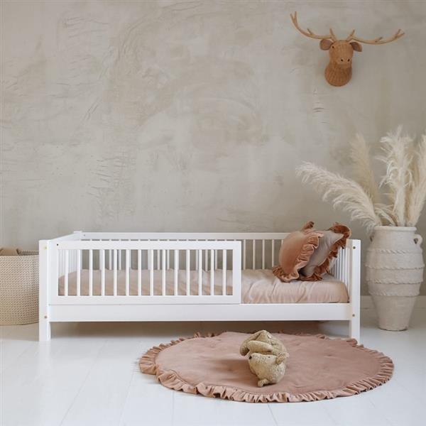 Grote foto houten bed basic alto wit 190x90cm wit 190x90 cm kinderen en baby complete kinderkamers