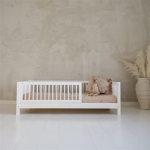 Grote foto houten bed basic alto wit 190x90cm wit 190x90 cm kinderen en baby complete kinderkamers