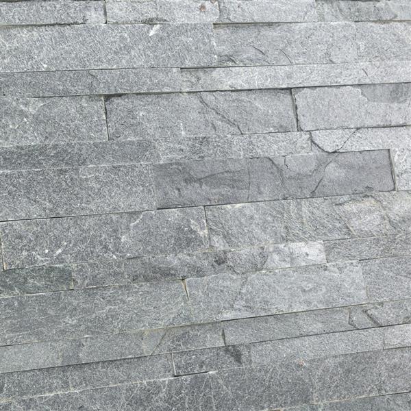 Grote foto natuursteen strips wandbekleding leisteen silver grey 0 63m doe het zelf en verbouw tegels