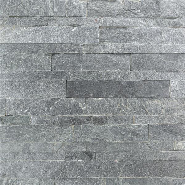 Grote foto natuursteen strips wandbekleding leisteen silver grey 0 63m doe het zelf en verbouw tegels