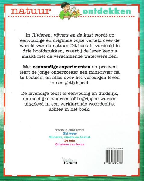 Grote foto rivieren vijvers en de kust natuur ontdekken boeken jeugd 13 jaar en ouder