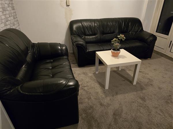 Grote foto leren bankstel huis en inrichting bankstellen