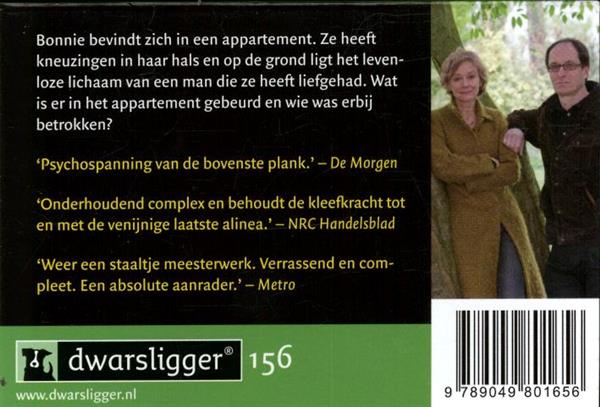 Grote foto medeplichtig dwarsligger 156 boeken thrillers