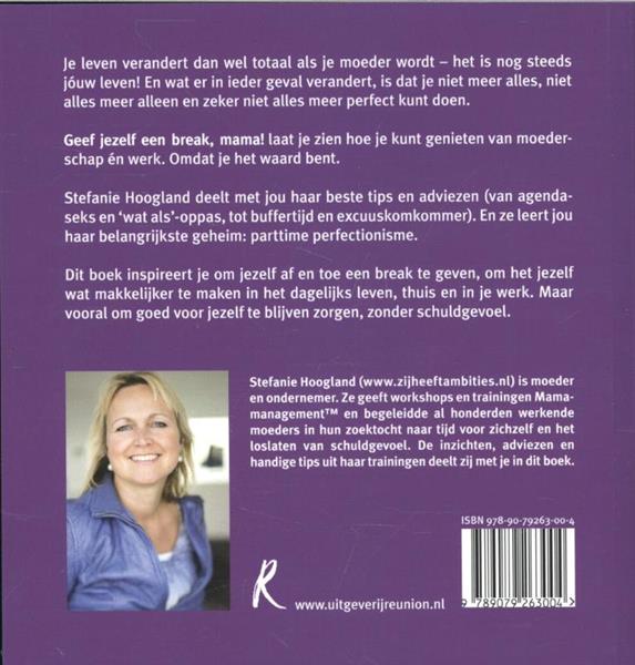 Grote foto geef jezelf een break mama boeken psychologie