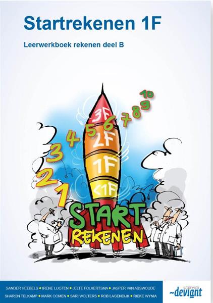 Grote foto deel b rekenen startekenen 1f leerwerkboek boeken overige boeken