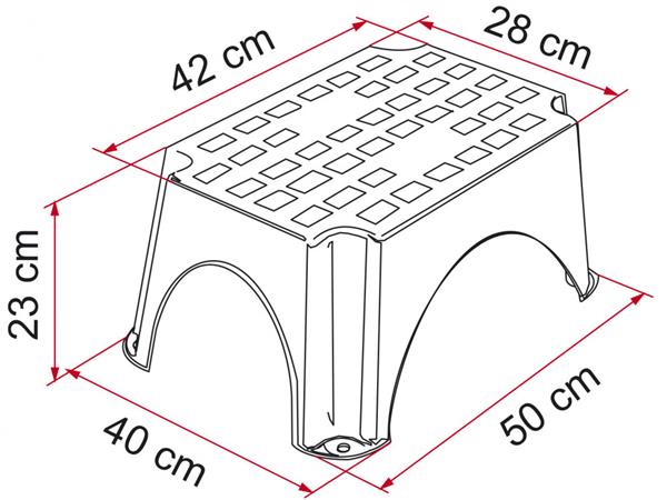Grote foto fiamma opstap step caravans en kamperen caravan accessoires