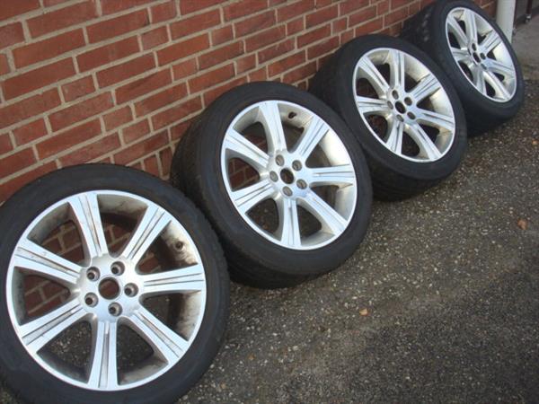 Grote foto 18 inch originele jaguar xf 18 8.5 j 5x108 auto onderdelen banden en velgen