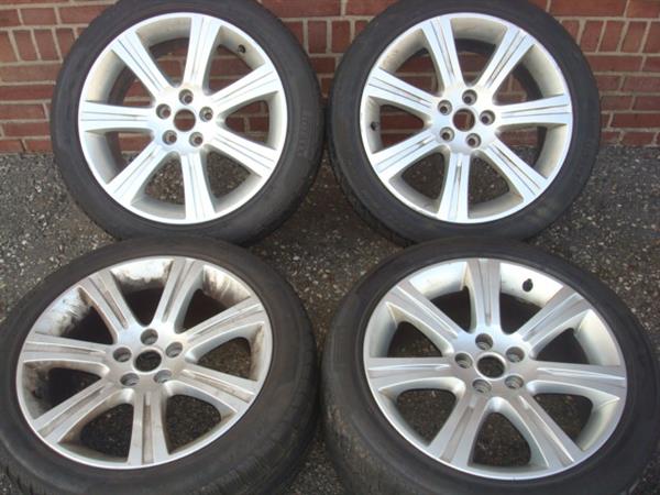 Grote foto 18 inch originele jaguar xf 18 8.5 j 5x108 auto onderdelen banden en velgen