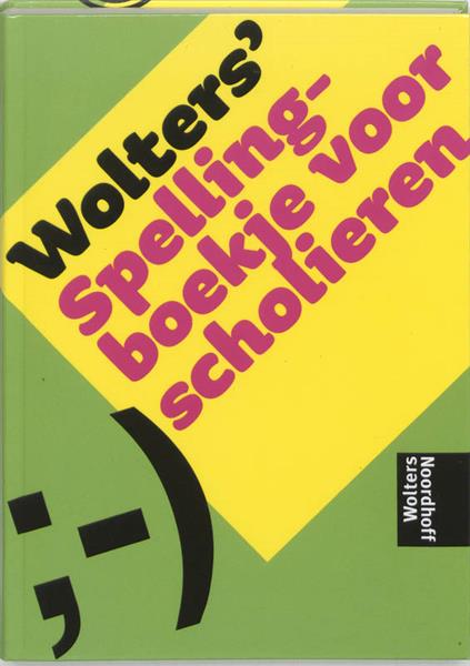 Grote foto wolters spellingboekje voor scholieren boeken woordenboeken