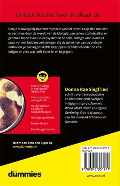 Grote foto biologie voor dummies voor dummies boeken wetenschap