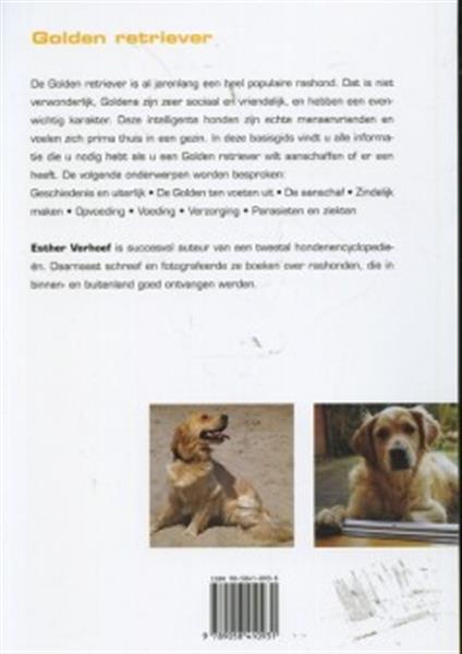 Grote foto golden retriever boeken hobby en vrije tijd