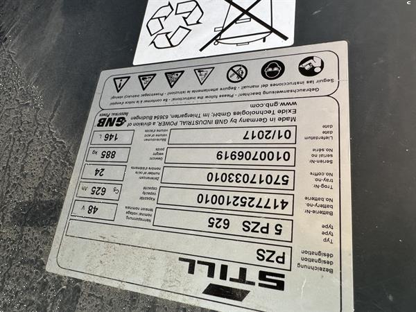 Grote foto vs 22104 elektrische triplex heftruck still rx20 20 vorkenspreider agrarisch heftrucks