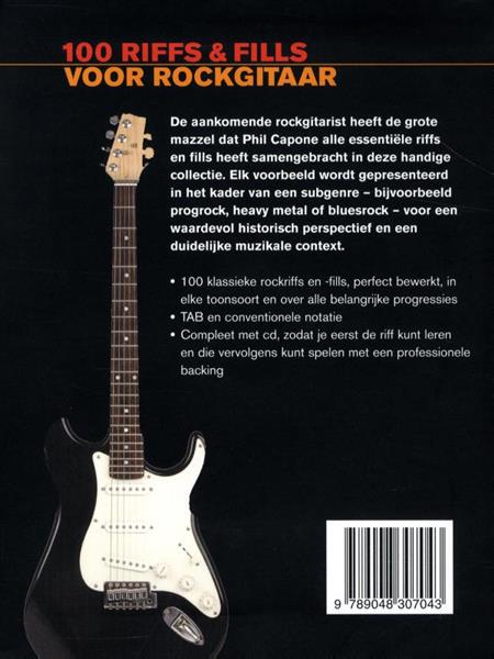 Grote foto 100 riffs fills voor rockgitaar boeken hobby en vrije tijd