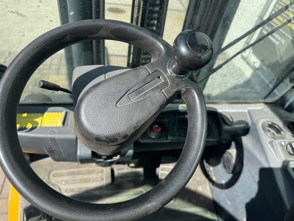 Grote foto vs 22115 elektrische triplex 3 ton heftruck jungheinrich efg 430k agrarisch heftrucks
