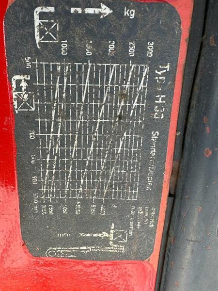 Grote foto vs 22117 diesel triplex heftruck linde h30d freelift sideshift agrarisch heftrucks