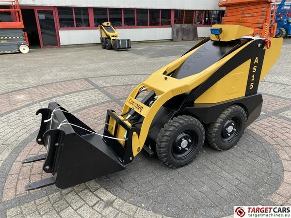 Grote foto conmeq as15 mini skid steer electric wheel loader 4x4 agrarisch shovels