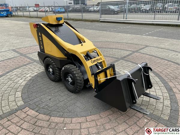 Grote foto conmeq as15 mini skid steer electric wheel loader 4x4 agrarisch shovels