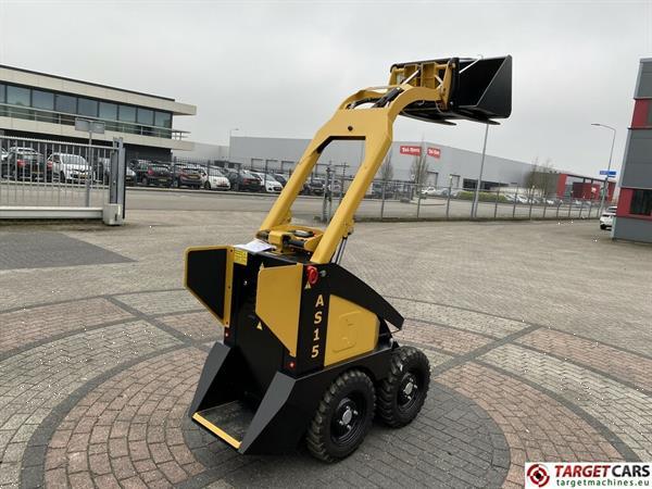 Grote foto conmeq as15 mini skid steer electric wheel loader 4x4 agrarisch shovels