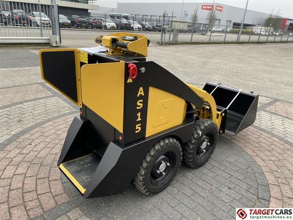 Grote foto conmeq as15 mini skid steer electric wheel loader 4x4 agrarisch shovels