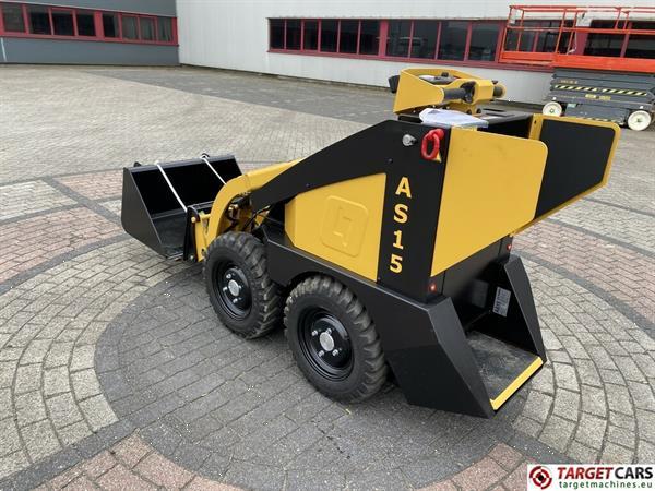 Grote foto conmeq as15 mini skid steer electric wheel loader 4x4 agrarisch shovels