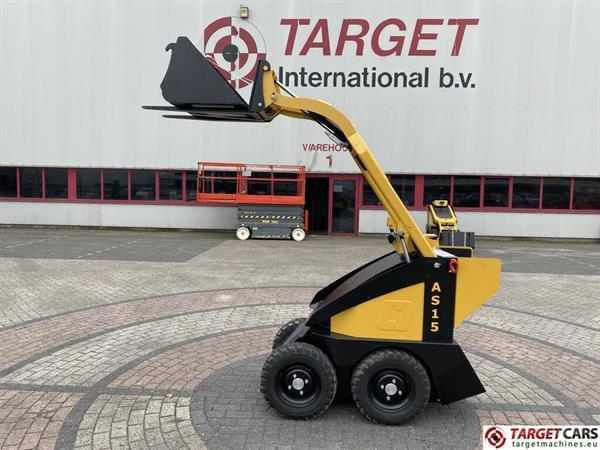 Grote foto conmeq as15 mini skid steer electric wheel loader 4x4 agrarisch shovels
