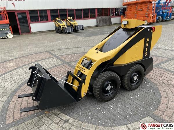 Grote foto conmeq as15 mini skid steer electric wheel loader 4x4 agrarisch shovels