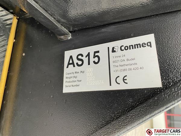 Grote foto conmeq as15 mini skid steer electric wheel loader 4x4 agrarisch shovels