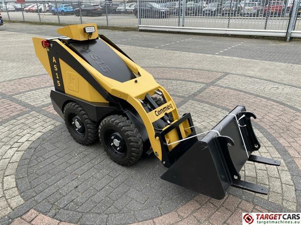 Grote foto conmeq as15 mini skid steer electric wheel loader 4x4 agrarisch shovels