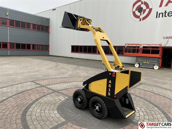 Grote foto conmeq as15 mini skid steer electric wheel loader 4x4 agrarisch shovels