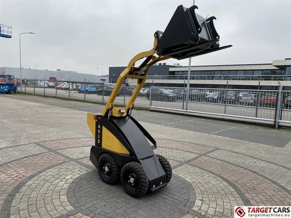 Grote foto conmeq as15 mini skid steer electric wheel loader 4x4 agrarisch shovels