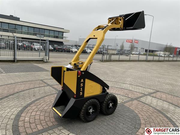 Grote foto conmeq as15 mini skid steer electric wheel loader 4x4 agrarisch shovels