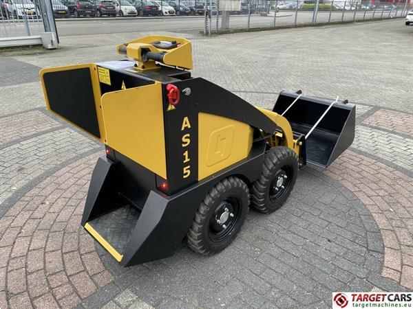 Grote foto conmeq as15 mini skid steer electric wheel loader 4x4 agrarisch shovels
