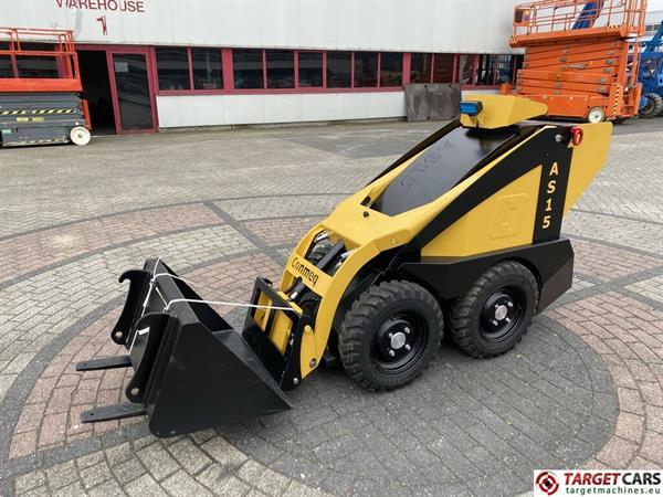 Grote foto conmeq as15 mini skid steer electric wheel loader 4x4 agrarisch shovels