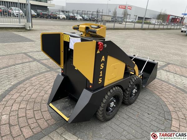 Grote foto conmeq as15 mini skid steer electric wheel loader 4x4 agrarisch shovels