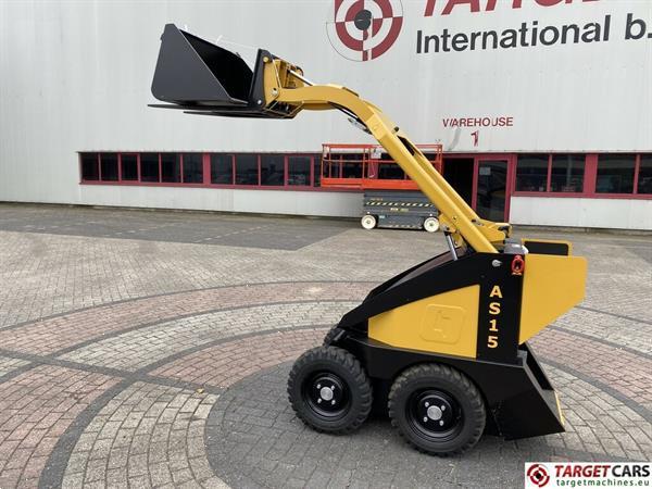 Grote foto conmeq as15 mini skid steer electric wheel loader 4x4 agrarisch shovels