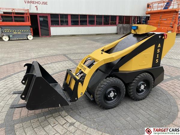 Grote foto conmeq as15 mini skid steer electric wheel loader 4x4 agrarisch shovels