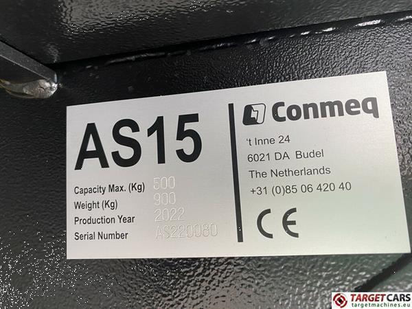 Grote foto conmeq as15 mini skid steer electric wheel loader 4x4 agrarisch shovels