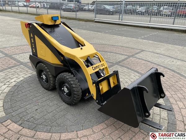 Grote foto conmeq as15 mini skid steer electric wheel loader 4x4 agrarisch shovels