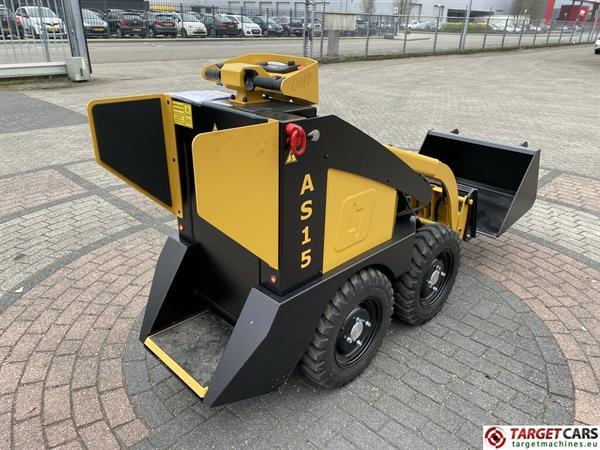 Grote foto conmeq as15 mini skid steer electric wheel loader 4x4 agrarisch shovels