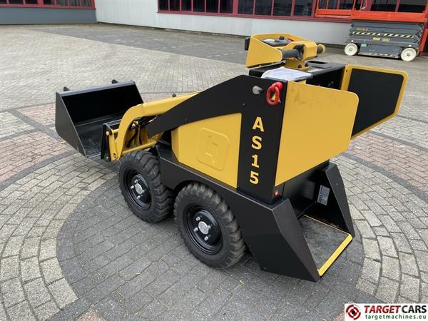 Grote foto conmeq as15 mini skid steer electric wheel loader 4x4 agrarisch shovels