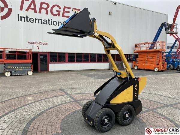 Grote foto conmeq as15 mini skid steer electric wheel loader 4x4 agrarisch shovels