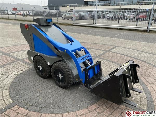 Grote foto conmeq as15 mini skid steer electric wheel loader 4x4 agrarisch shovels