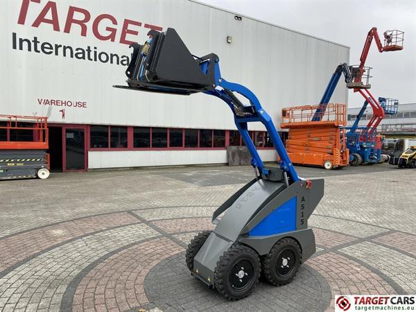 Grote foto conmeq as15 mini skid steer electric wheel loader 4x4 agrarisch shovels