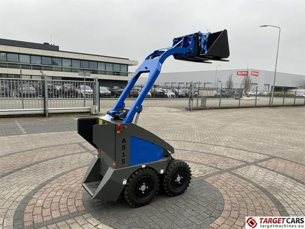 Grote foto conmeq as15 mini skid steer electric wheel loader 4x4 agrarisch shovels