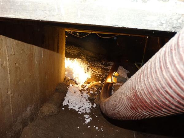 Grote foto oplossen van uw kruipruimte problemen doe het zelf en verbouw isolatie en afdichting
