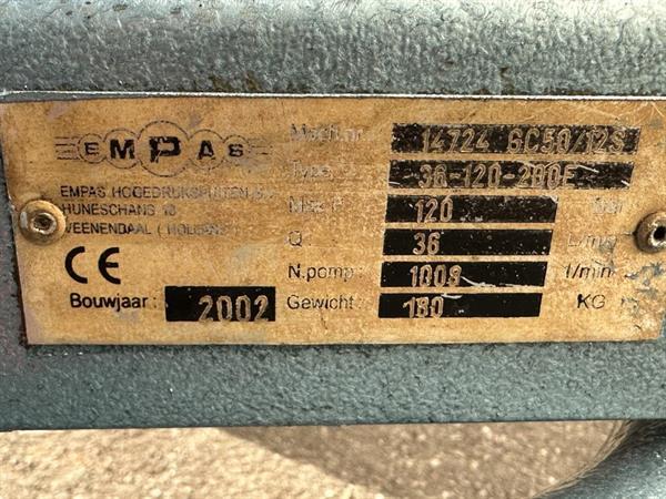 Grote foto empas spuitwagen 200 liter agrarisch onkruidbestrijding