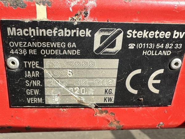 Grote foto steketee fs3000 schoffelmachine voorste schoffelmachine agrarisch onkruidbestrijding