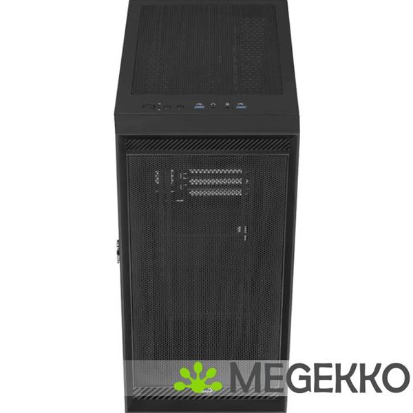 Grote foto aerocool graphite v1 zwart computers en software behuizingen en kasten